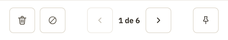 A parte de baixo de uma conversa aberta, com Fixar à direita
